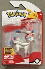 Pokemon Jazwares Battle Figure - Sylveon 2025 Figure - New - Damaged Package