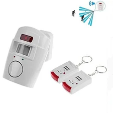 Wireless Remote Controlled Alarm & IR Infrared Motion Sensor Detector&105dB Loud