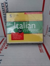 ITALIAN for Everyone CD-ROM Set by The Learning Company Learn To Speak - 162f