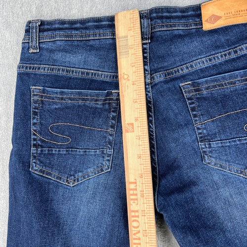 Lee Cooper Skinny Jeans Girls 13/14YRS Blue Denim London Stretch 27Wx29L - Picture 10 of 14