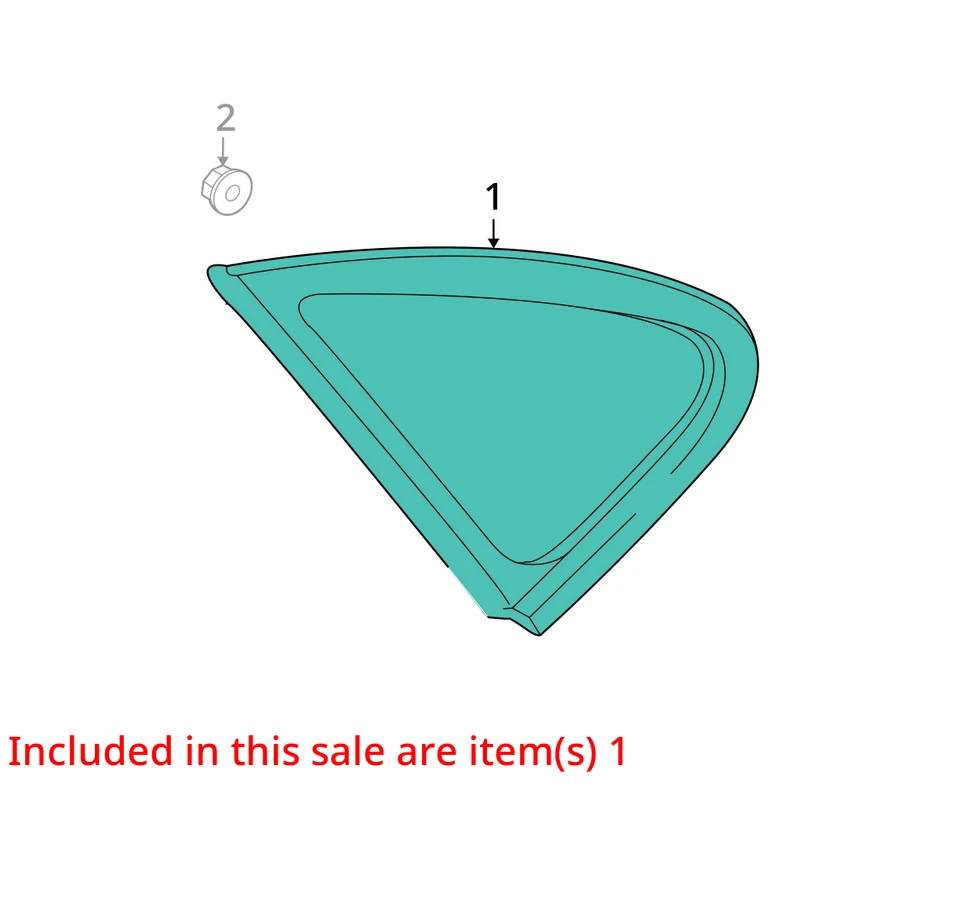 Cuarto de cristal/ventana HYUNDAI ELANTRA DRIVER 07 08 09 10 Foto 2 de 3