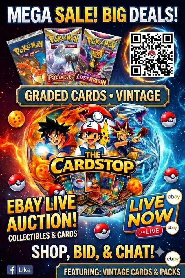 The card stop rip and ship £1 start!