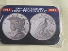 100th Anniversary First Peace Dollar Coin.