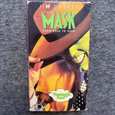 The Mask VHS 1994 Jim Carrey Tested Working New Line Turner Home Video