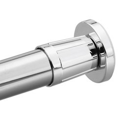 Moen 52-F Adjustable Shower Rod Flange Set - Chrome