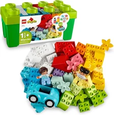 LEGO DUPLO Classic Brick Box Building Blocks - Stacking Toys for Toddlers, Ages