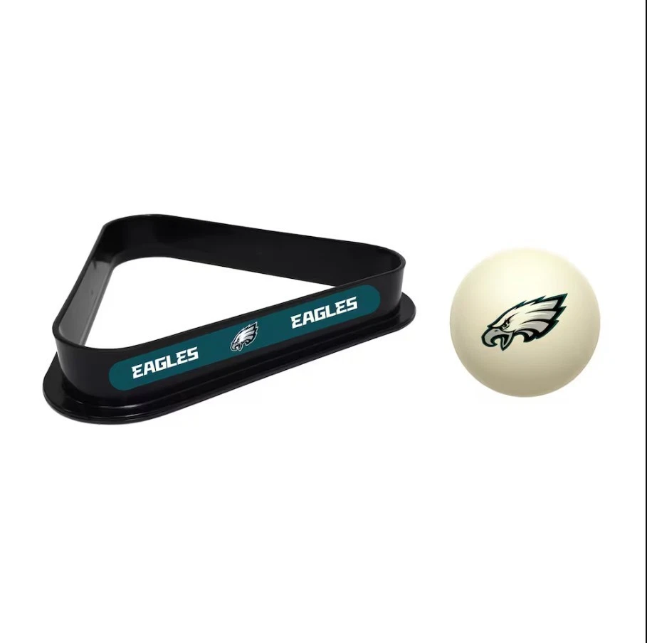 Imperial Philadelphia Eagles Cue Ball & Rack