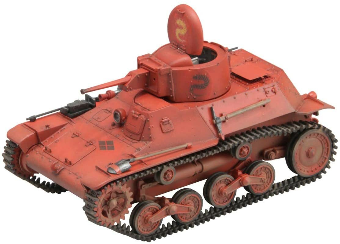 Girls und Panzer Ribbon no Musya 1/35 Type 97 Te-Ke tankette Pink