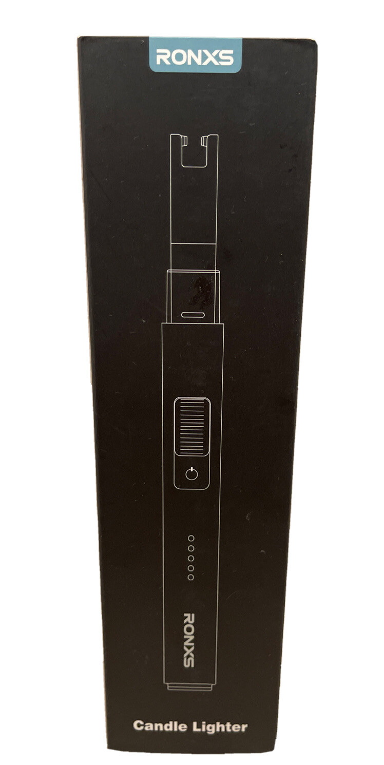 , Square Electric Arc Lighter With Led Battery Display, New
