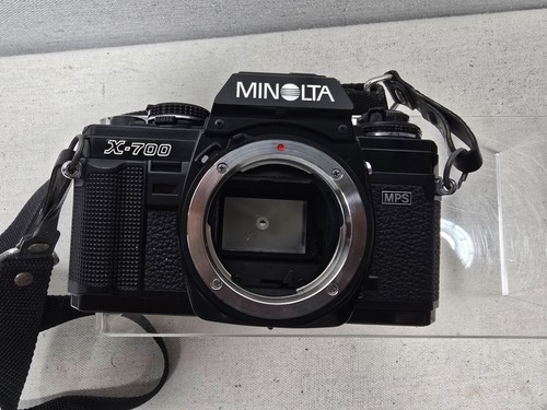 MINOLTA X-700 MPS 35mm SLR Film Camera, MINOLTA MD Zoom, MD 50mm 1.7, Macro Lens - Picture 13 of 20