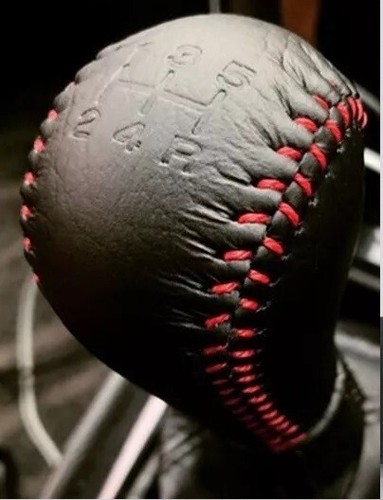 54102-S30-N21 HONDA Genuine 5-Speed Leather Red Stitch Shift Knob INTEGRA TYPE-R - Picture 3 of 3