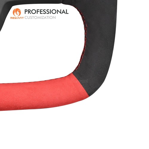 Custom Alcantara Steering Wheel Cover for Tesla Model S Yoke Model X 2021-2023 - Picture 6 of 11