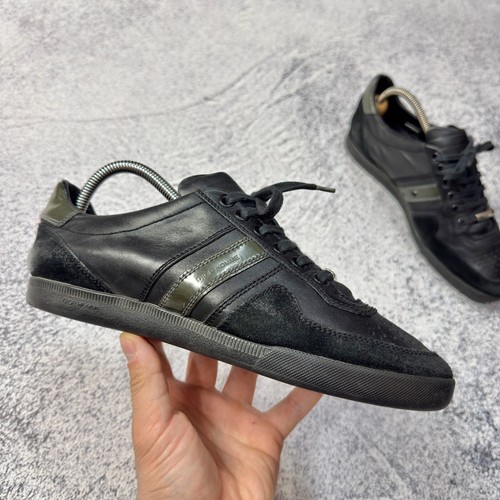 Dior Homme Mens Black Leather Sneakers US8 UK7 EU41 26cm - Bild 5 von 18