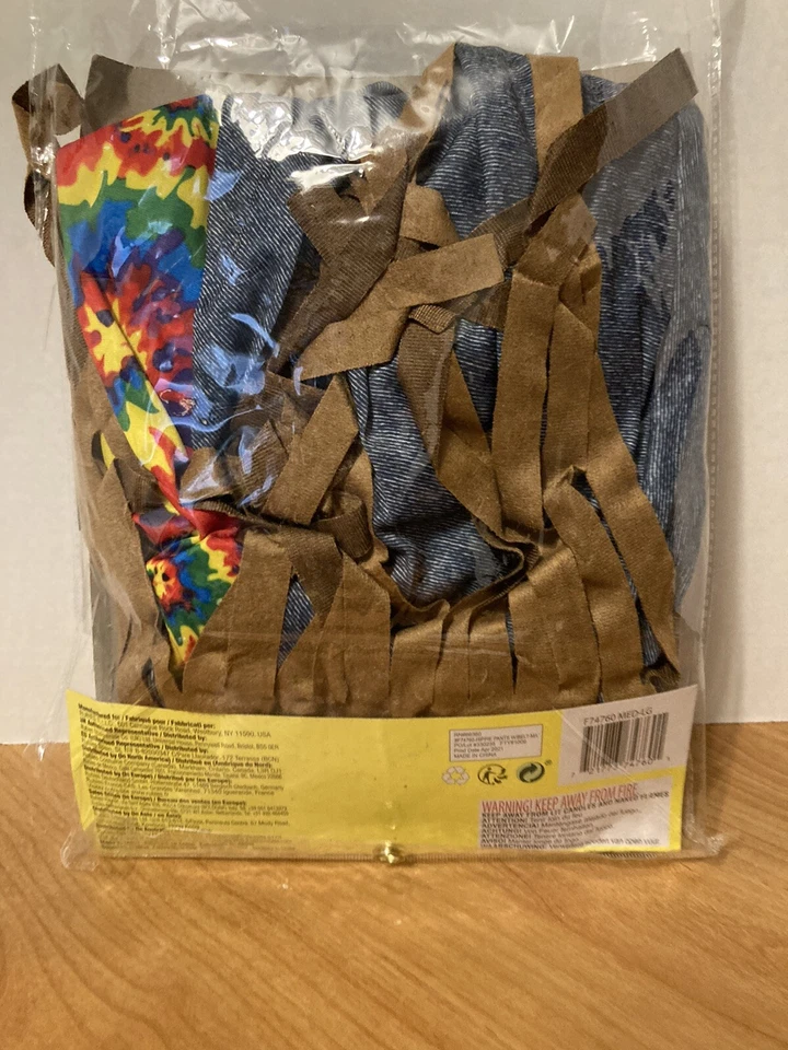 Hippie Womens Adult Pants Belt 60S Halloween Costume Accessory-M/L - Image 2 of 4