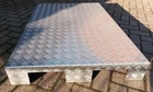 Pallet Cover Hood Protective Cover Aluminium Checker Plate for Euro Pallets