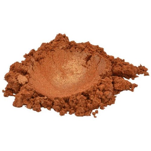 PASSION ORANGE BRONZE LUXURY MICA COLORANT PIGMENT POWDER COSMETIC GRADE 2 OZ - Picture 4 of 12