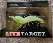 koppers live target hybrid glow shrimp 3 1/2" 3/8oz redfish sea trout stripers