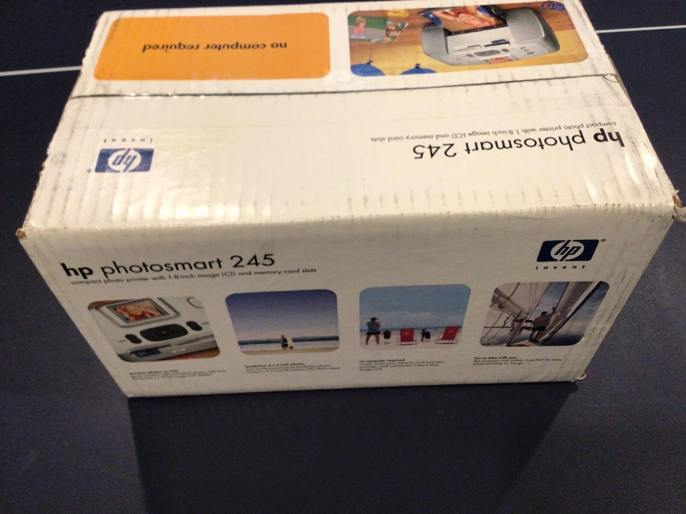 HP Photosmart Portable Digital Photo Printer Photosmart 245 SEALED - Image 4 of 4