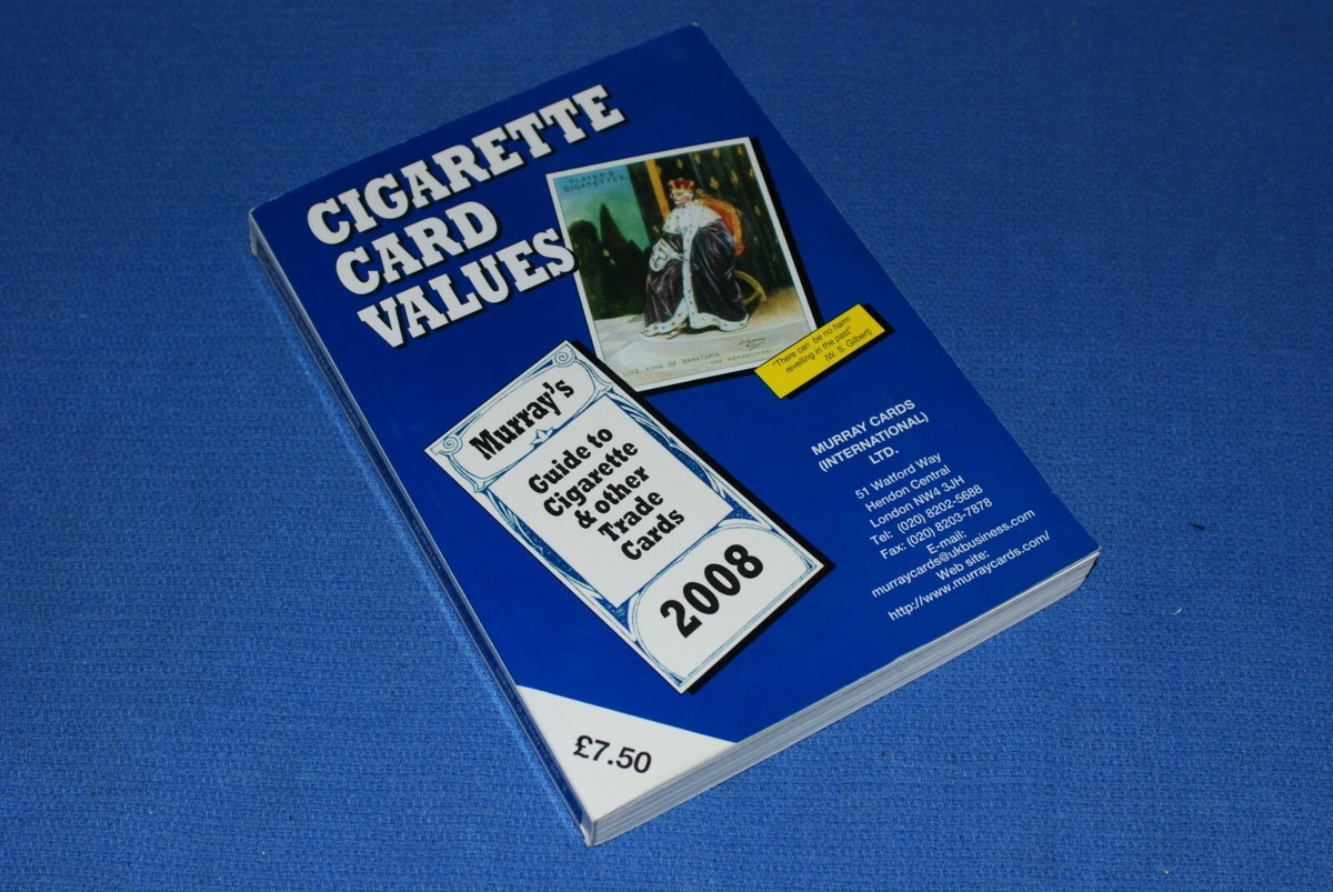 cigarette card values book Cigarette Card Values Murray Cards 2008 BlueLakeStamps Unusual USA avail  item