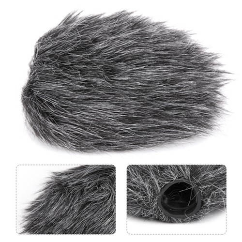 Universal Microphone Windscreen Fur Soft Windshield Wind Muff For BY‑MM Fit - Picture 6 of 22