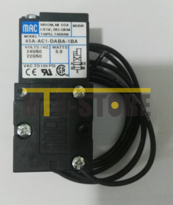1pcs New For MAC high frequency solenoid valve 45A-AC1-DABA-1BA