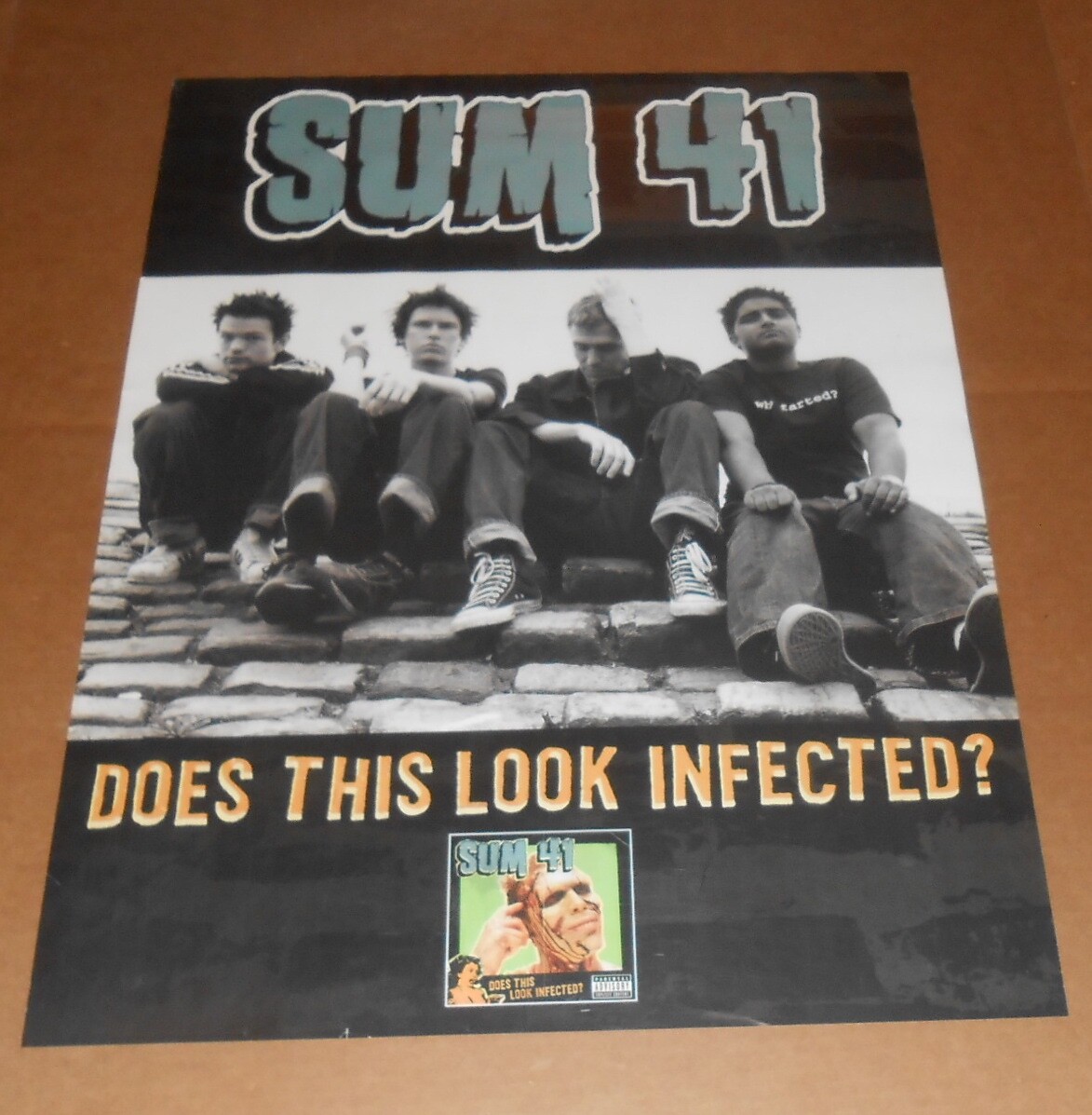 Sum 41 Does This Look Infected? Poster Original Promo 24x18 RARE