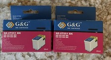 G G Ink Cartridges Epson Stylus NE-0T051. C. M. Y.  Lot Of 2. 740/800/850/1520