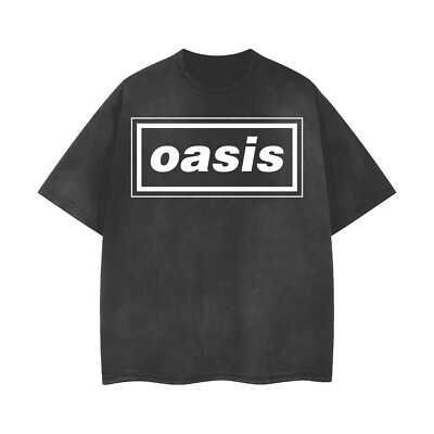 oasis 1994 USAツアー ロゴTシャツ 黒 このロゴに思い入れあり