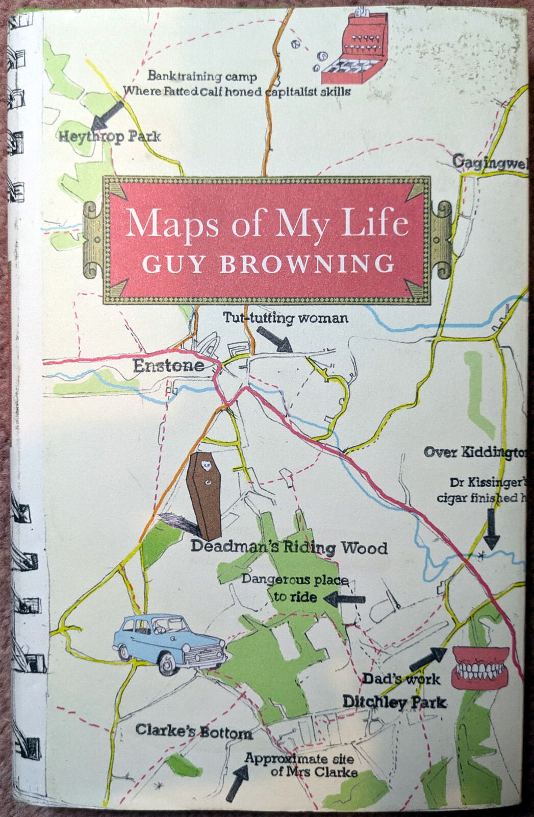 Maps of My Life - Guy Browning (Hardcover, 2008)