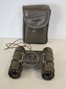 TASCO #178BCR 12 X 25 Camo Binoculars with cord & Belt Loop Case