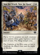 MTG Lord of the Rings C Now for Wrath, Now for Ruin! #0024 PLAYSET 4x x4