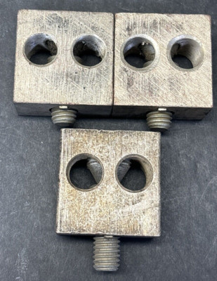 3- WESTINGHOUSE COPPER CIRCUIT BREAKER TERMINAL LUG 3/0-4/0, T400 JKL