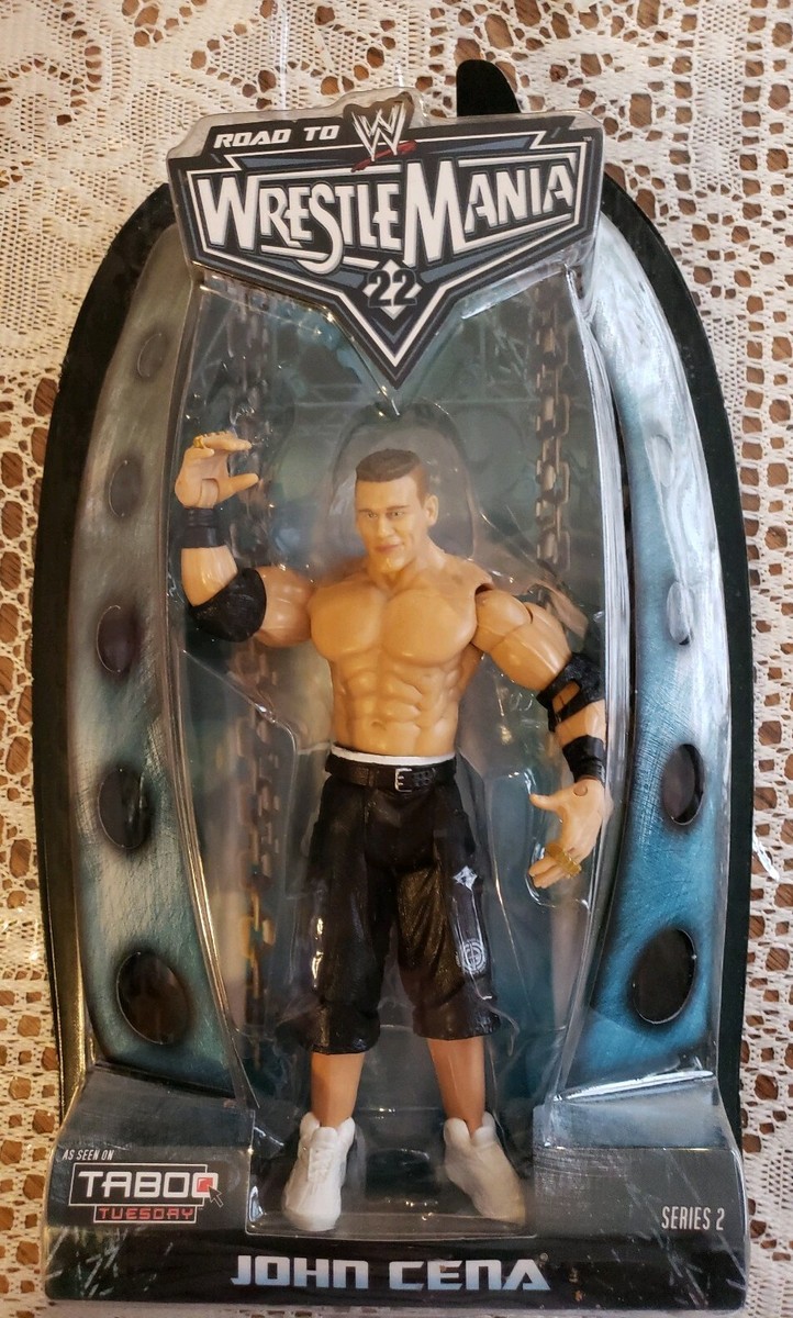 WWE Road To Wrestlemania 22 John Cena Wrestling Figure - New