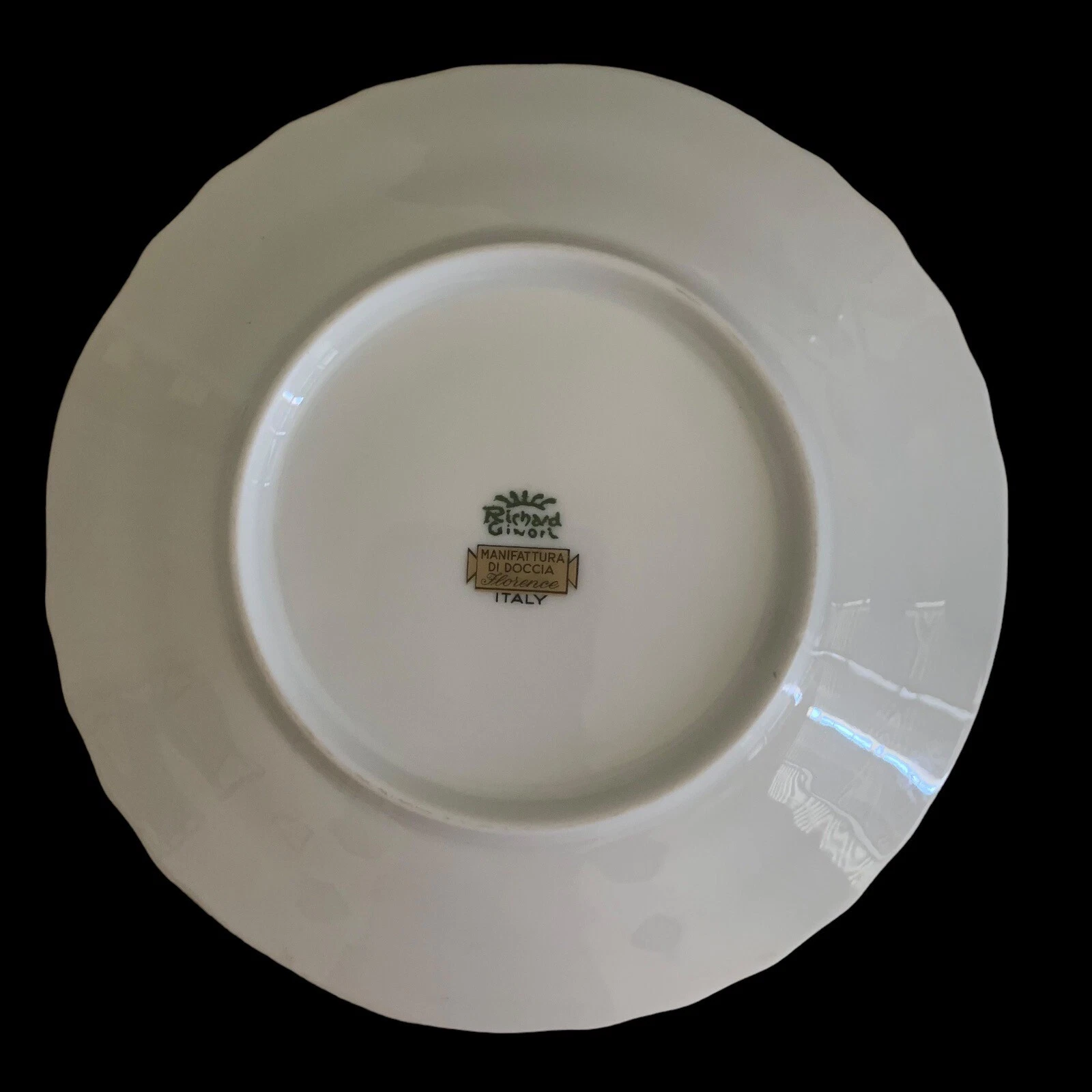 Richard Ginori Farfalle Fiorite Tea Saucer - Thumbnail 3