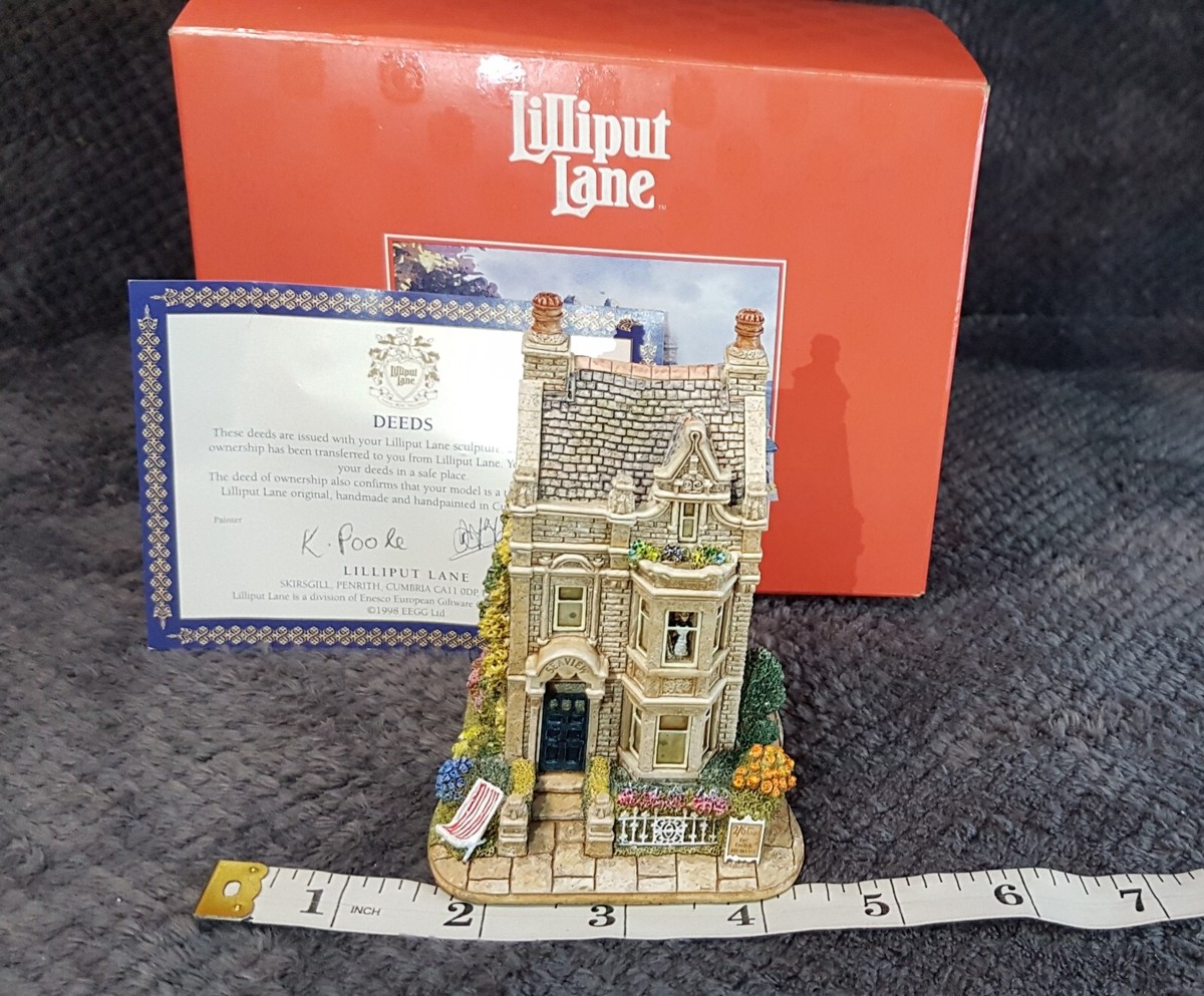 Lilliput Lane SEAVIEW 1998 Bed & Breakfast Extremely #Rare *I
