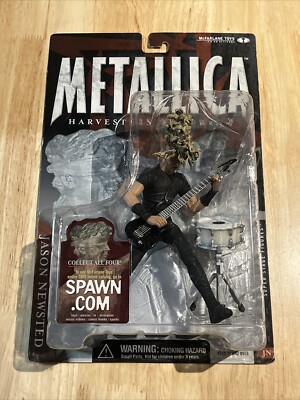 2001 METALLICA HARVESTERS OF SORROW SET OF 4 MCFARLANE TOYS NIB