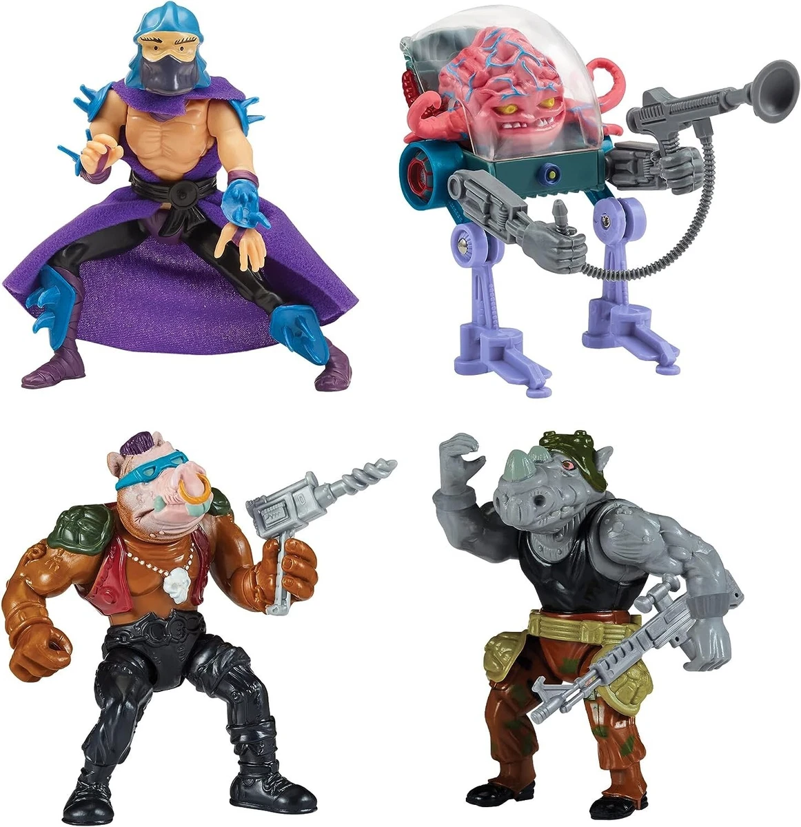 Ninja turtle hotsell villains toys