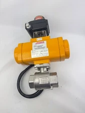 ASSURED AUTOMATION G26NRXF8SCYF STAINLESS STEEL, 2-WAY BALL VALVE
