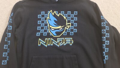 Ninja Gamer Video Team Gaming Youtube Streamer Graphic Hoodie