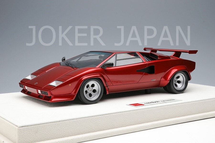 Make Up EIDOLON 1/18 Lamborghini Countach LP5000S 1982 with Rear Make Up EIDOLON 1/18 Lamborghini Countach LP5000S 1982 with Rear