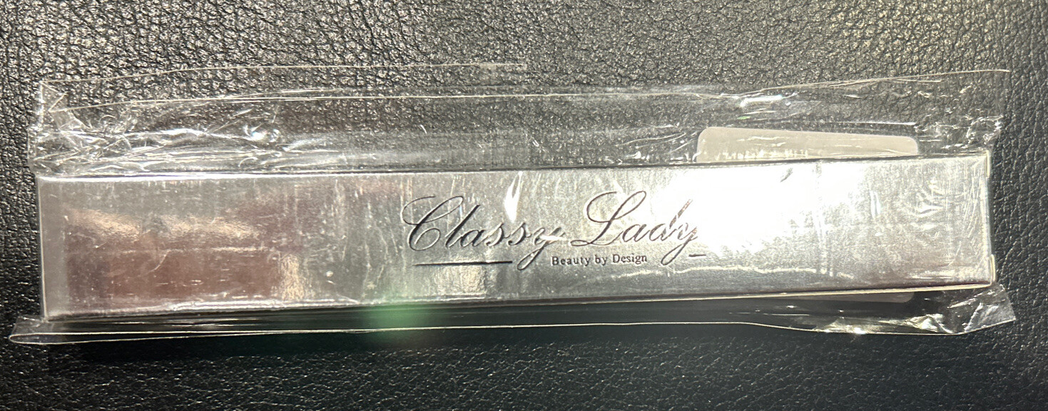 ClassyLady Glass Nail Files Crystal Nail File for Natural Nails Filing Board