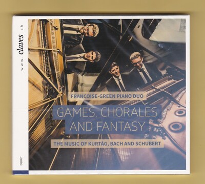 FRANCOISE-GREEN PIANO DUO - GAMES, CHORALES AND FANTASY :  CD NEW DIGIPAK (2016)
