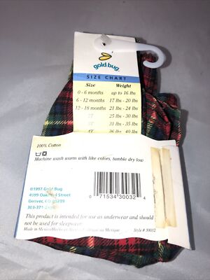 その他 Payment first goldbug infant toddler 12/18 months plaid my first boxers baby