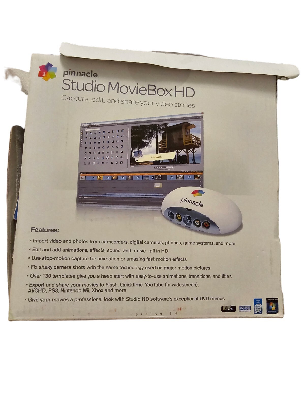 pinnacle studio movie box HD eBay