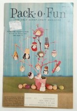 PACK-O-FUN Scrap-Craft Magazine April 1969 Easter issue