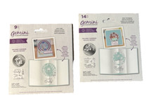 Gemini By Crafter  s Companion Lot Of 2 Stamp  Die Sets