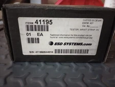ESD SYSTEMS -ESD WRIST STRAP TESTER 9V