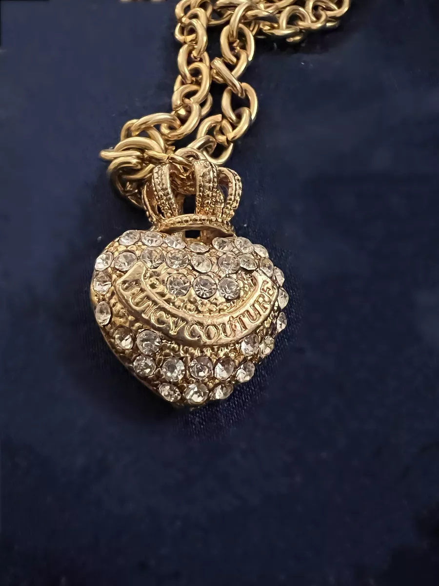 Juicy sale heart necklace