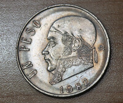 1982 Mexico 1 Peso | eBay