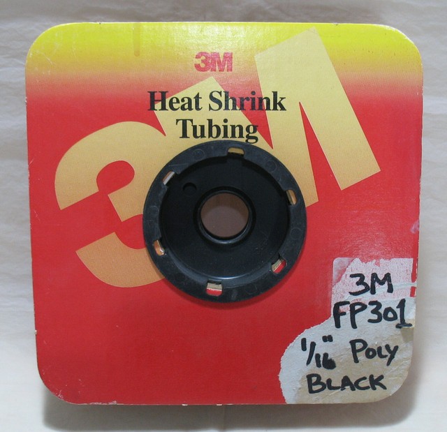 3M Heat Shrink Tubing Fp301 1 in X 25 FT Black for sale online eBay